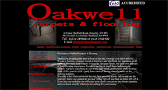 Desktop Screenshot of oakwellcarpets.com